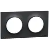 Image de Plaque Ue De Finition Anthracite 2 Postes Odace Styl