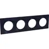 Image de Plaque Ue De Finition Anthracite 4 Postes Odace Styl