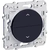 Image de Schneider Electric - Odace, Poussoir Anthracite, 2 Boutons Montée/descente Pour Volets-roulants (s540207)