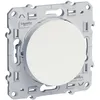 Image de Schneider Electric - Double Poussoir Odace Anthracite Connexion Rapide 'a Vis