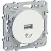 Image de Prise Alimentation Odace Usb 5v Anthracite