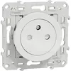 Image de Odace - prise de courant 2P+T affleurante - blanc - SCHNEIDER ELECTRIC - S520052