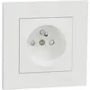 Image de Lot de 5 prises avec terre Miluz, blanc