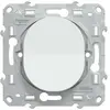 Image de Interrupteur va-et-vient à assembler Ovalis, SCHNEIDER ELECTRIC, blanc