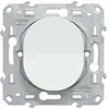 Image de Poussoir à assembler Ovalis, SCHNEIDER ELECTRIC, blanc