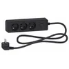 Image de Bloc Multiprise 3 Prises 2p+t - Anthracite - Schneider