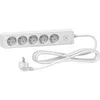 Image de Bloc Multiprise 5 Prises 2p+t Blanc - Schneider