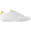 Image de Le Coq Sportif - Modèle Lucie - Baskets pour femmes - Taille 39 - Couleur : Blanc/Or