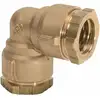 Image de Huot   Raccord Pe Coudé 90° À Serrage Femelle   Laiton Pour Plomberie   Diamètre 25 Mm   Compatible Tubes Pvc Et Pe 80   Installation Facile