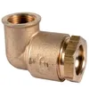 Image de Huot - Coude Laiton À Compression Femelle 3/4 Pe Ø25