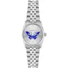 Image de Montre bracelet Zadig&Voltaire, modèle Zadig 30 Butterfly, couleur bleu, bracelet argenté