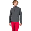 Image de Rossignol Strawpile Fleece avec Demi-Zip Gris L Homme Gris L
