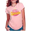 Image de T-Shirt signatures fÃ©minin rose Retraite avec feutre