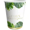 Image de Lot de 6 Gobelets Anniversaire TROPICAL PARTY 25cl