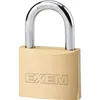 Image de Cadenas Laiton À Clés Exem Largeur 30 Mm - S'Entrouvrant