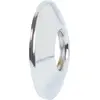 Image de Rosace Chrome D12 Finition Chromée, Diamètre 12mm - Générique