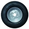 Image de Imline - Roue Complète Remorque 500x10   4 Trous 100 Mm, Acier Robuste