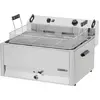 Image de Friteuse à pâtisserie Casselin 30 l en acier inoxydable 15 000 watts avec thermostat de sécurité