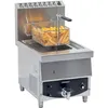 Image de Friteuse Professionnelle Gaz 10l   6500w   Acier Inoxydable Aisi 304   Cuve Emboutie À Fond Incliné   Thermostat De Sécurité   Casselin