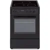 Image de Cv5050b8 Cuisiniere Vitrocéramique 50x50 - Four Convection Naturelle - 48 L - Noir - Oceanic