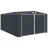 Image de Garage métallique 18,2 m² - avec kit d'ancrage inclus