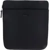 Image de LACOSTE Cuir sac à épaule bandoulière Chantaco Flat Crossover Bag Black noir