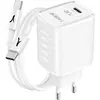 Image de Akashi, chargeur USB-C 20W Power Delivery avec câble de 1 mètre, blanc
