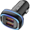 Image de Prise Al/cigares 2usb X 2.4a Blanc - Akashi