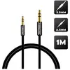 Image de Altadif ALTJACK25BLK câble audio 1 m 2,5 mm 3,5mm Noir - Neuf