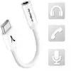 Image de Altadif ALTAUDIOUSBC câble audio 3,5mm USB Blanc - Neuf