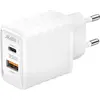 Image de Charg/sect/intel Usb-c/usb 35w Gan Blanc - Akashi