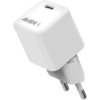 Image de Akashi, Chargeur USB-C SuperGaN 30W Compact Origine France, Blanc
