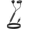 Image de Écouteurs Filaires USB-C Réduction de Bruit Micro Télécommande Noir - Neuf