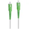 Image de Câble fibre optique Accsup pour Box Internet 10 m Blanc et vert - Neuf