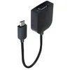 Image de Adaptateur USB-C Mâle vers VGA Femelle Accsup 20 cm Noir - Neuf