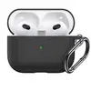 Image de LA COQUE FRANCAISE Housse de protection Silicone Liquide Noir Compatible avec Apple Airpods 3 - Neuf