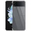 Image de EVETANE Coque Samsung Galaxy Z Flip 4 Anti-Chocs avec Bords Renforcés en silicone Transparente - Neuf