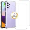 Image de EVETANE Coque Samsung Galaxy A52/A52S Antichoc Silicone + 2 Vitres en verre trempé Protection écran - Neuf