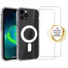 Image de EVETANE Coque iPhone 13 Pro Max Transparente Compatible Magsafe + 2 Vitres Protection Ecran - Neuf