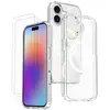 Image de EVETANE Coque iPhone 17 Transparente Compatible Magsafe + 2 Vitres Protection Ecran - Neuf