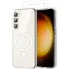 Image de EVETANE Coque Samsung Galaxy S23 Magnétique Compatible Magsafe + 2 Vitres Protection Ecran - Neuf