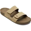 Image de Quiksilver Quiksilver Rivi Nubuck Double Adjust Natation sandales Marron EU 37 Femmes Marron EU 37