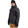 Image de Quiksilver Herren Ski- Snowboardjacke SYCAMORE PRINTED JK, Größe:S, Farben:mountain static true black