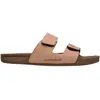 Image de Tongs Quiksilver Rivi Leather "Beige Calido" pour Homme