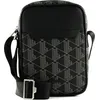 Image de LACOSTE sac à épaule bandoulière The Blend vertical Camera Bag Monogram Noir Gris