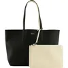 Image de LACOSTE sac à épaule sac shopper Anna Shopping Bag Noir Farine