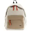Image de LACOSTE sac à dos de loisirs sac à dos pour ordinateur portable Backpack Colorblock Natural Beige écru