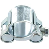 Image de Collier À Tourillons Pour Tuyau Épais Et Arme Acier Zingué W1 Diamètre 29 À 31 - 5 Pièces