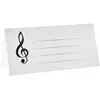 Image de Sachet de 10 Marque-places carton Musique