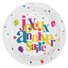 Image de Assiettes Anniversaire Festif x10